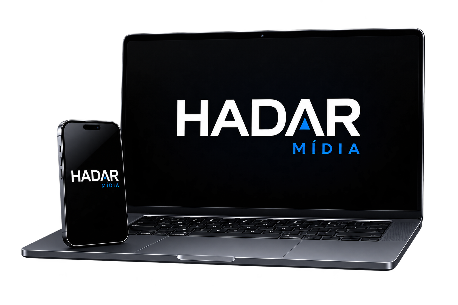 Hadar Mídia - notebook e celular
